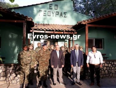 Επίσκεψη με νόημα του Κώστα Καραμανλή στον Εβρο - Συζήτησε με τους στρατιωτικούς για όλα...